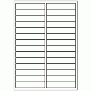 423-28 Rectangle Label 97mm x 20mm