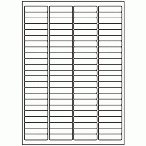 454-92 Rectangle Label 48mm x 12mm