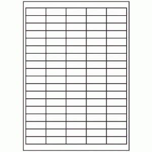 511-90 Rectangle Label 40mm x 15mm