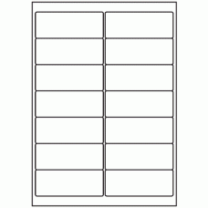 526-14 Rectangle Label 99.1mm x 38.1mm