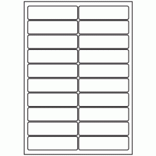 541-20 Rectangle Label 97mm x 26mm