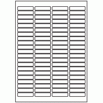 558-84 Rectangle Label 46mm x 11.1mm