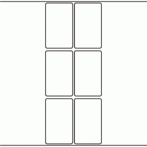 1036 - Label Size 48mm x 80mm - 1,660 labels per roll