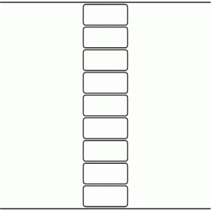 1055 - Label Size 64mm x 30mm - 2,130 labels per roll