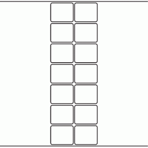 1082 - Label Size 48mm x 40mm - 3,000 labels per roll