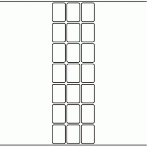 1092 - Label Size 28mm x 40mm - 4,800 labels per roll