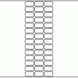 1103 - Label Size 29mm x 15mm - 11,550 labels per roll