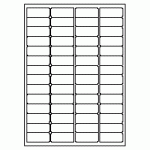 345-56 Rectangle Label 48mm x 20mm