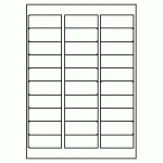 348-30 Rectangle Label 64mm x 25.4mm