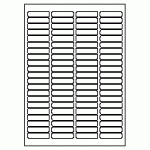 364-84 Rectangle Label 46mm x 11.1mm