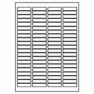 364-84 Rectangle Label 46mm x 11.1mm