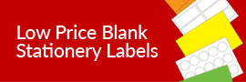 Low Price Blank Stationery Labels
